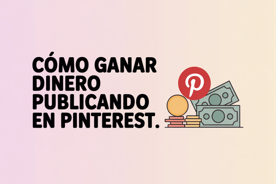 Cómo ganar dinero publicando en Pinterest